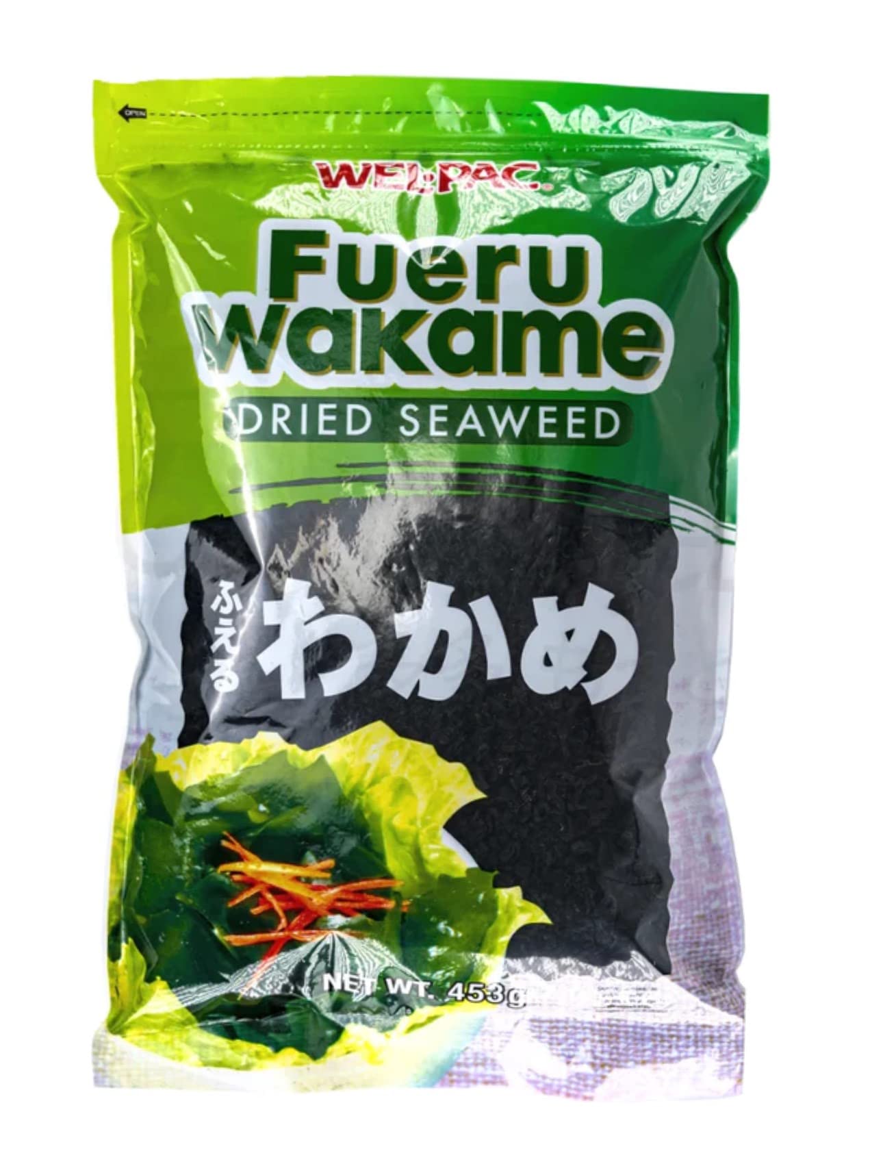 Algues Séchées Wakame Japonaises "Fueru Wakame" 453g/Sachet - Lot de 1 et 2 Sachets -Livraison Gratuite France - Expédition depuis France par las sté Bo Time (1)