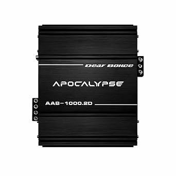 Deaf Bonce Apocalypse AAB-1000.2 2 Channel 1000W Class D Competition Amplifier