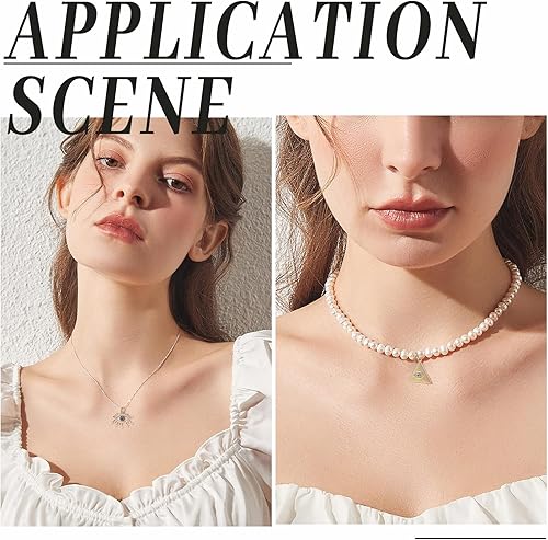 Miniatura 5 de Beebeecraft 12 dijes de ojo turco chapado en oro de 18 quilates, cuentas de cristal turco de ojo turco con anillo de salto para hacer joyas de