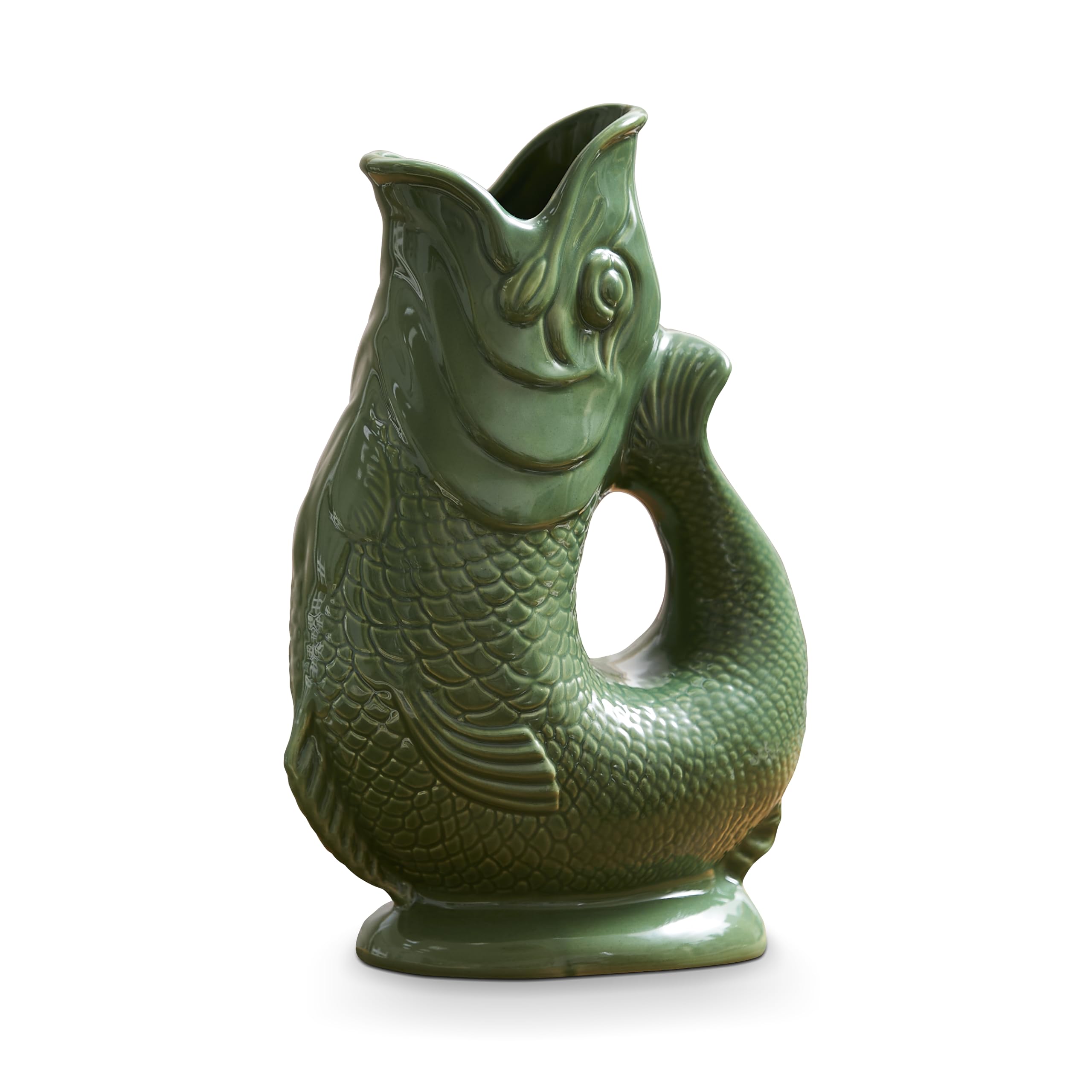 Wade Fish Jug, Handcrafted in Stoke-on-Trent England, Award-Winning Iconic UK Heritage Brand, English Earthenware, 1.2L