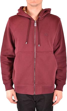 Burberry MCBI38057 - Sudadera de algodón para Hombre, Color Rojo Burdeos  Rojo M: Amazon.es: Ropa