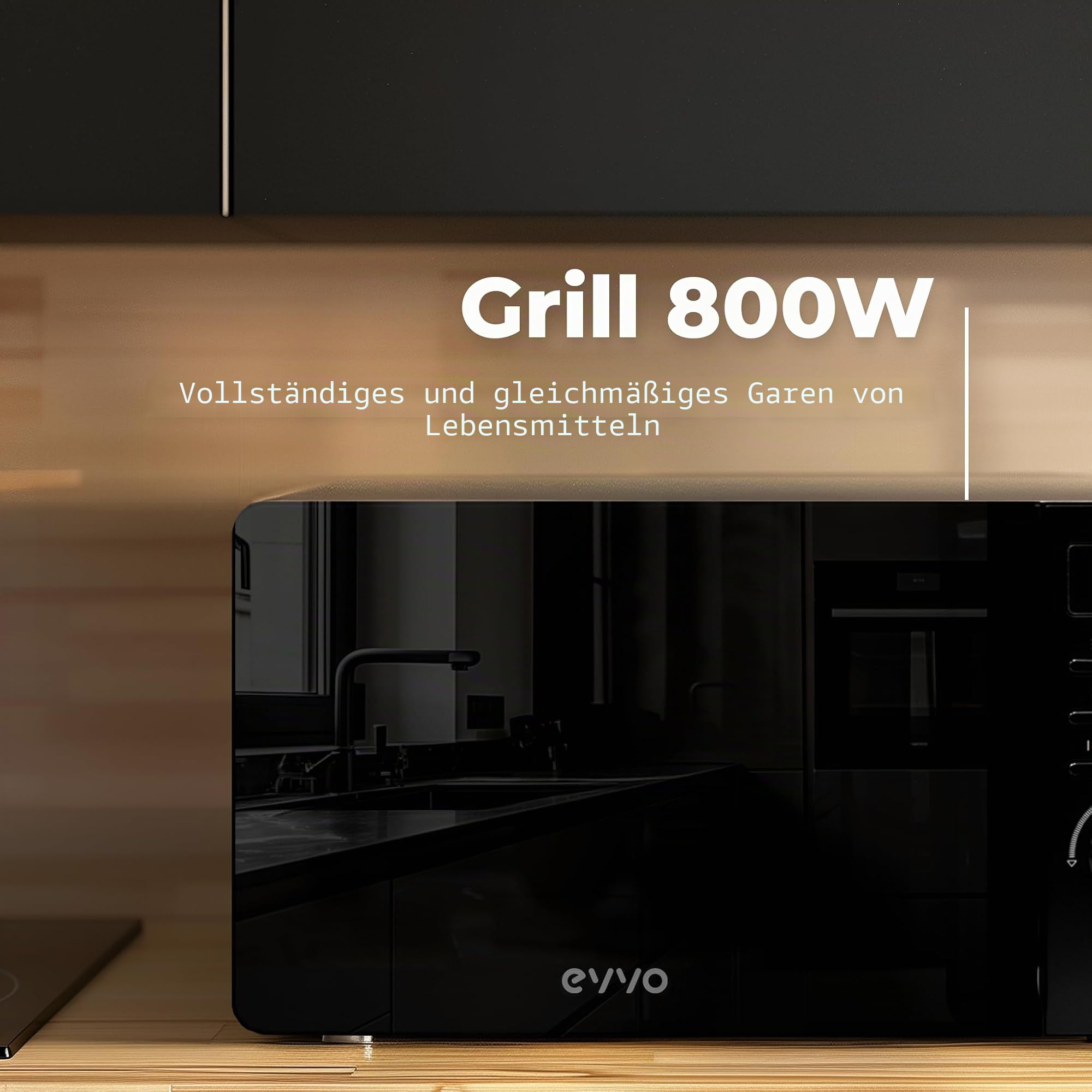 Mikrowelle EVVO M20, Weiß