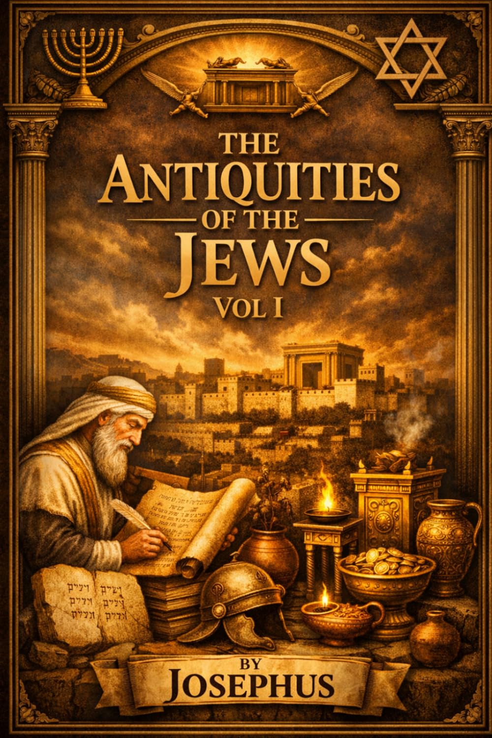 The Antiquities of the Jews Vol I LARGE PRINT EDITION: From Creation to Daniel the Prophet