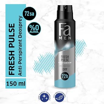 Fa Men Fresh Pulse Bergamot Vitality Deosprey 150 ml