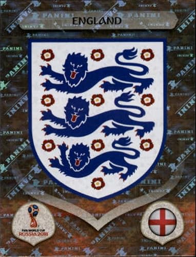 2018 Panini World Cup Stickers Russia #572 Team Logo England Soccer Sticker