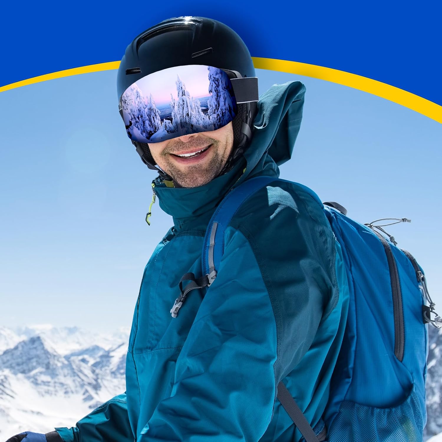 Copkim 6 Pcs Ski Goggle Cover Sleeve Lens Scratch Dust Protection Youth image 2