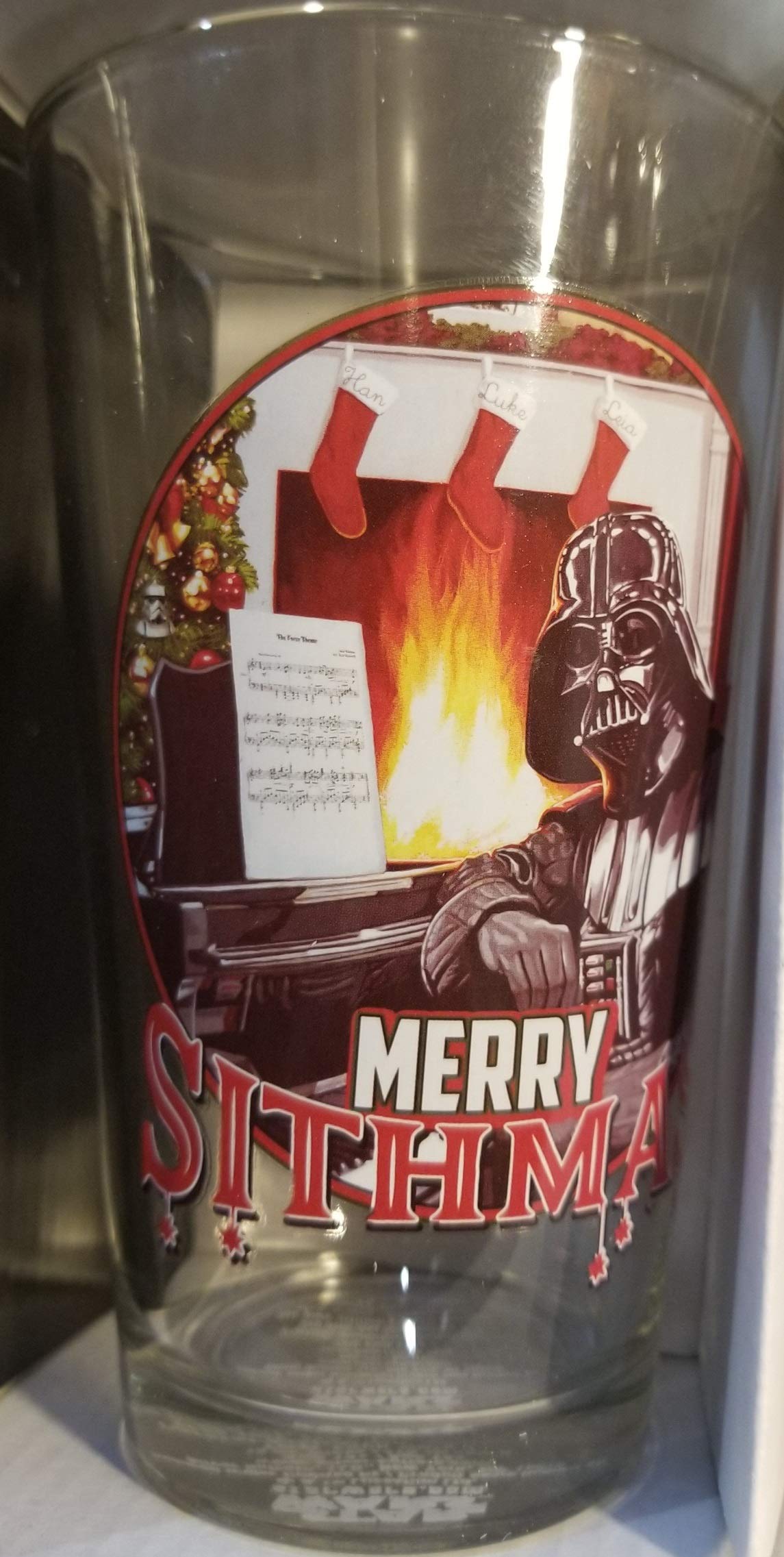 Star Wars Glassware Set, Set of Four, 16 oz (473ml) glasses