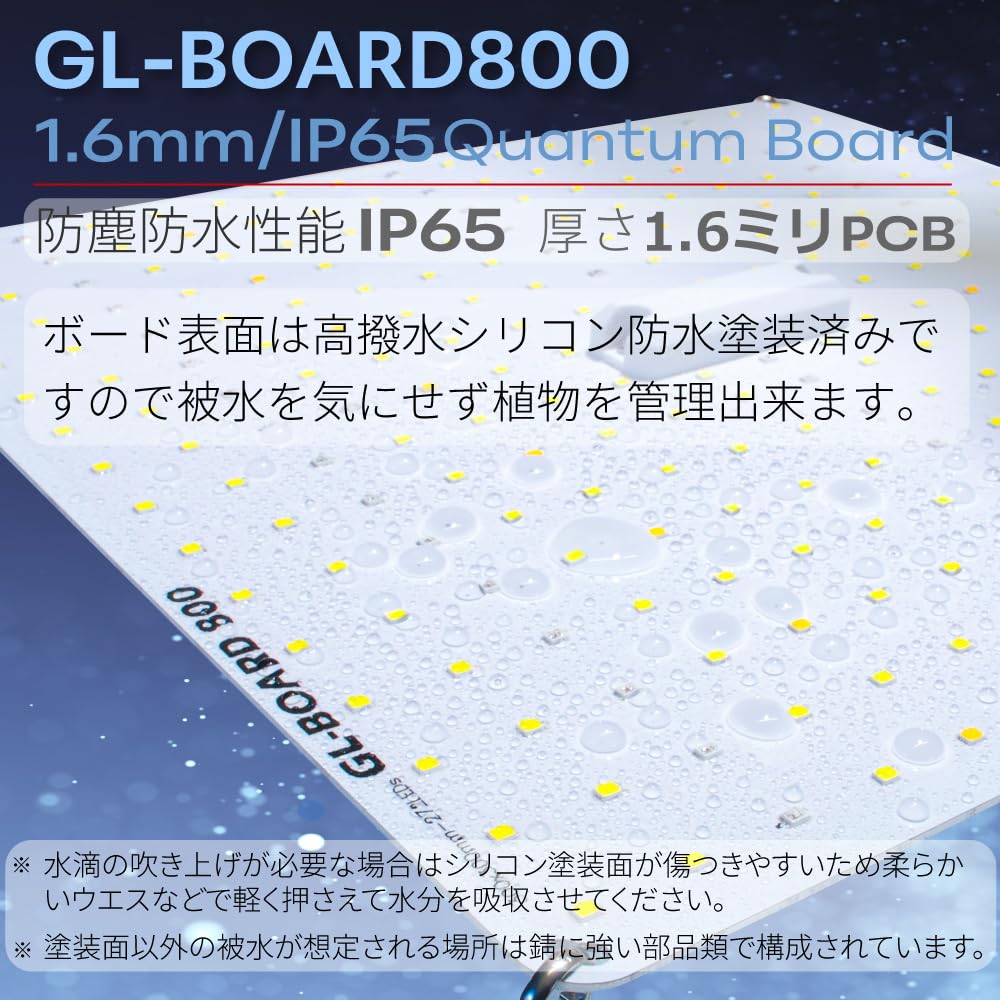 Amazon.co.jp: HaruDesign (2台セット) 植物育成ライト GL-BOARD800