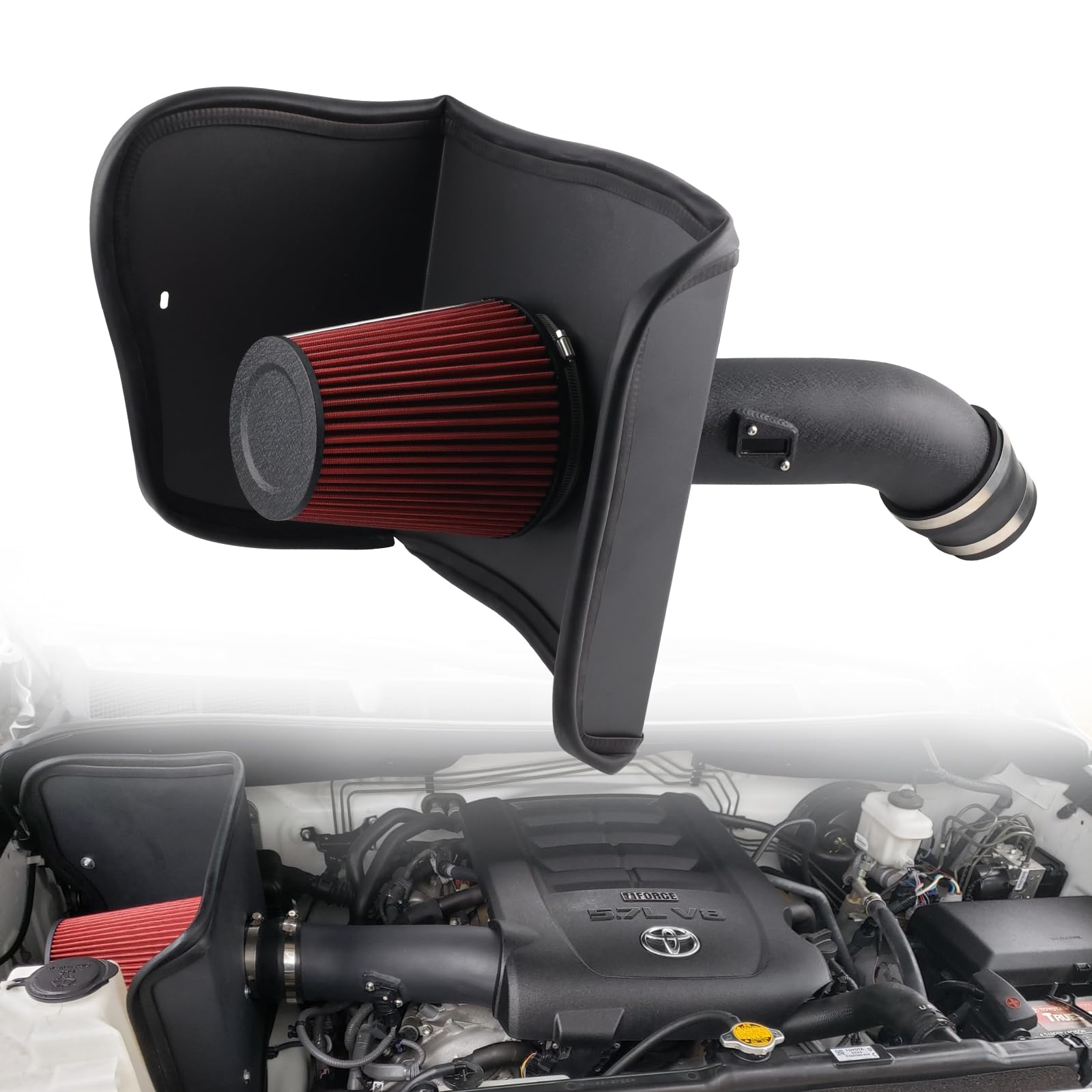 RiAiCiING Cold Air Intake Kit for Toyota Tundra 5.7L