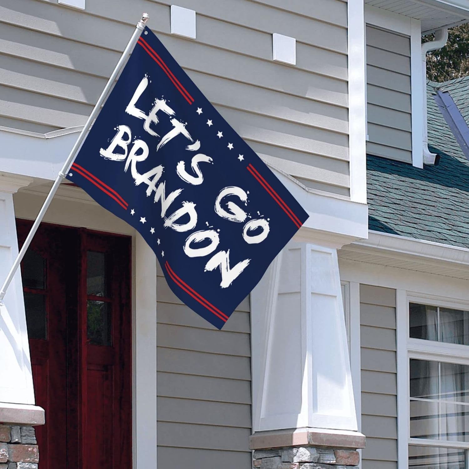 Funny Flags for Room Teen Girls Lets Go Brandon Flag Room Accessories for Teen Boys Lake House Decor (Size : 152X244CM)