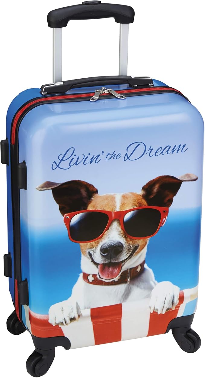 Overland Dog Gear, Valigia Unisex, adulto (solo valigia) Blu Livin' the  Dream Misura unica : Amazon.it: Valigeria
