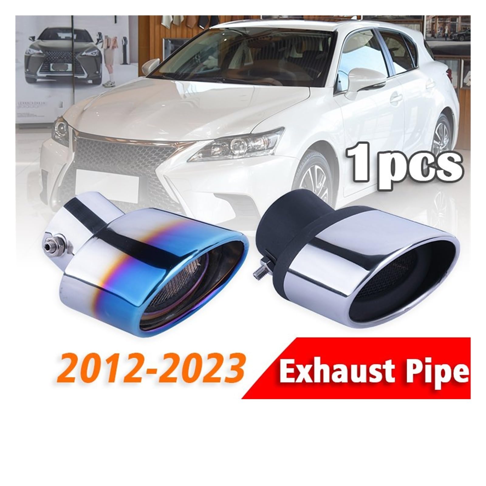 Amazon.co.jp: 車用排気管マフラー レクサス CT200h A10 2012 2013 