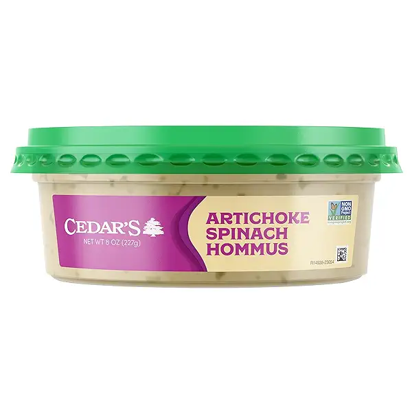 Cedar's Artichoke Spinach Hummus 5