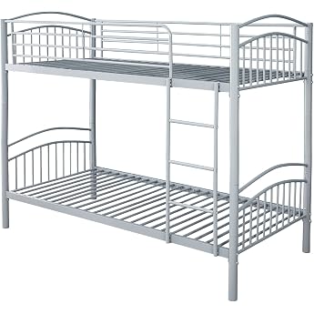 BB Sport Bunk Bed Bunk Bed 190 x 90 cm Metal - Separable into Two Single Beds