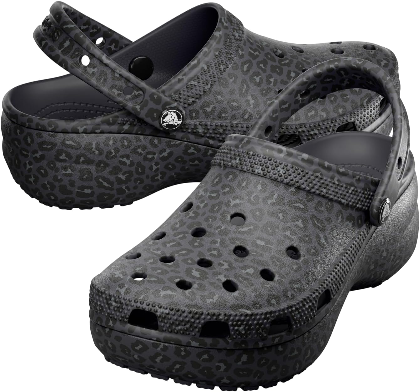 Crocs Women's Classic Graphic Platform Clogs