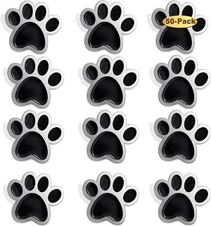 6/12/50/100Pcs Paw Award Lapel Pin Achievement Academic Badge Pins | School Awards Dog Tiger Paw pin for Students Employees Thank You Gifts