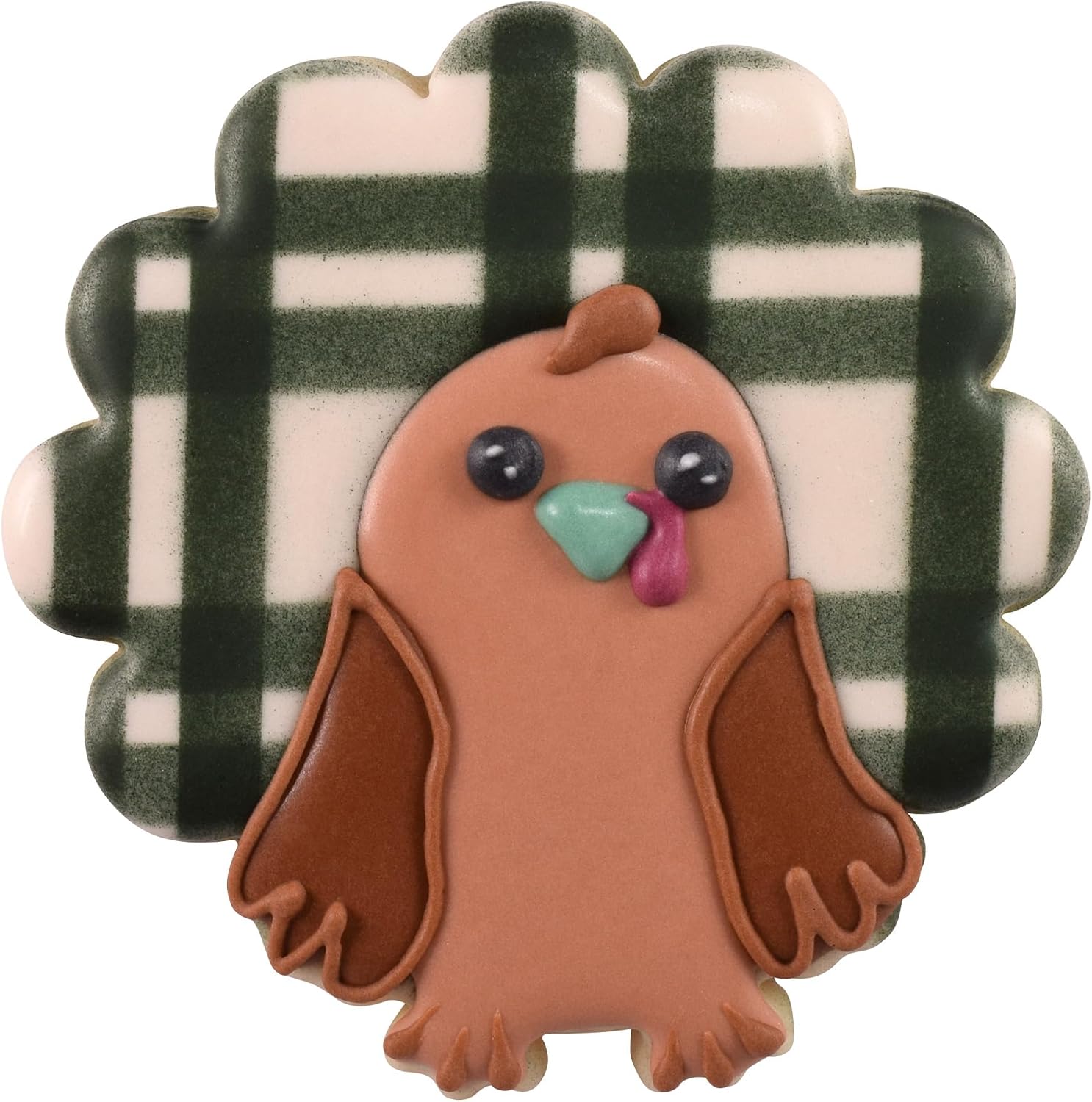 R&M Turkey Cookie Cutter 3.5" - Stainless Steel - Gift Tag Carded