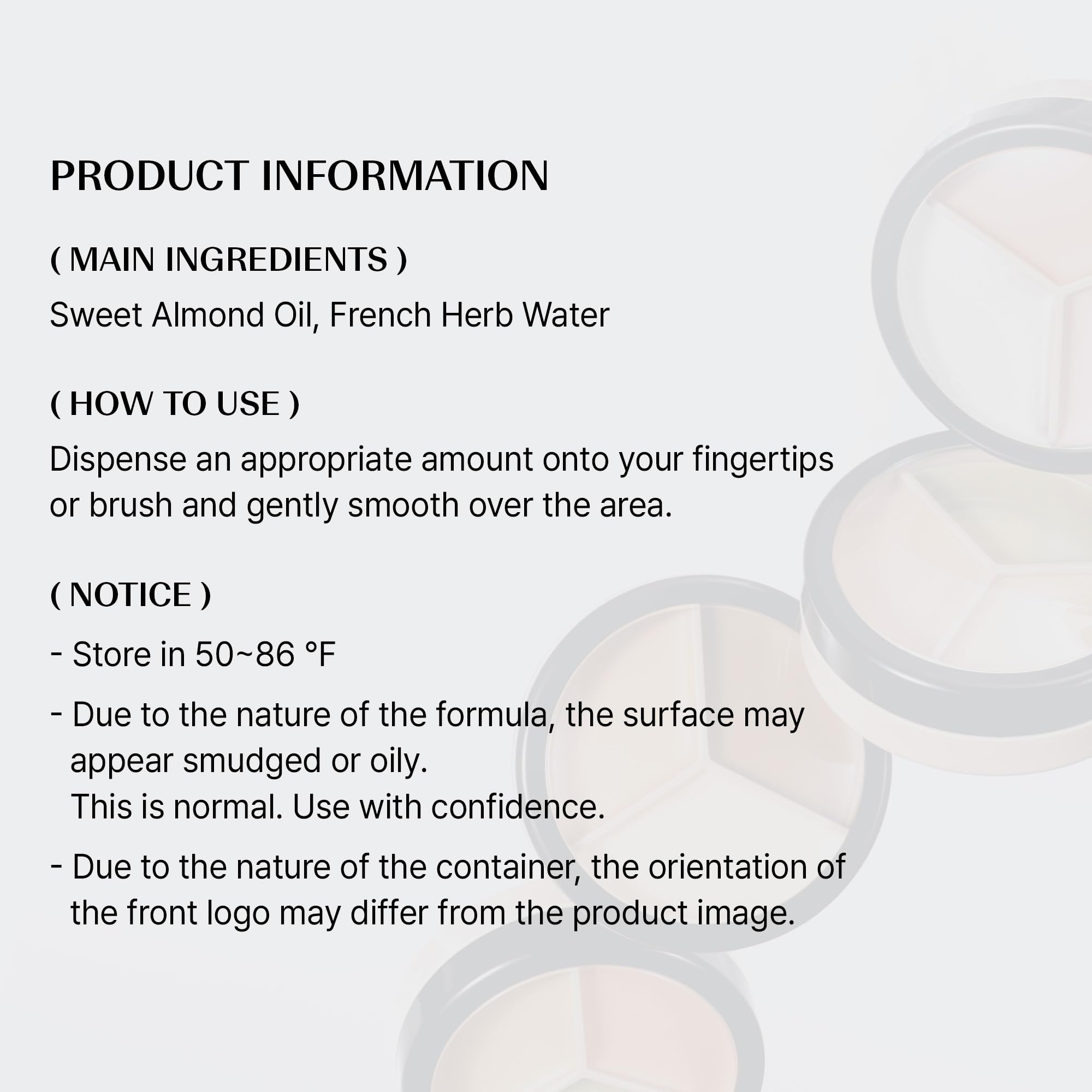 Concealer in dreifachem Topf Cover Perfection von THE SAEM 03 Correct Up Beige + 04 Tone Up Beige für helle bis helle Hauttöne 3 Farben Deckt Pigmentflecken und
