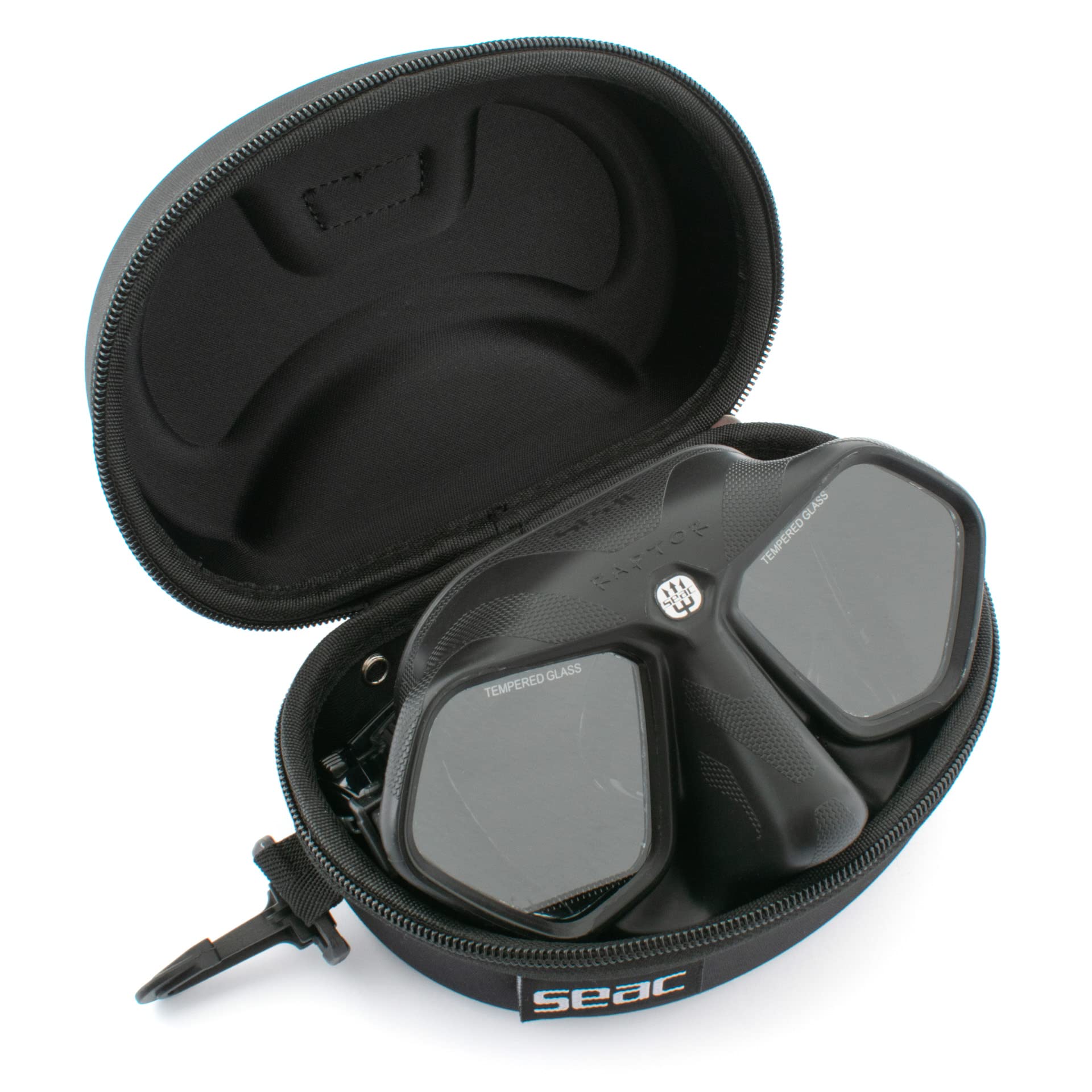 SEAC Raptor, Mascará De Volumen Reducido para Apnea Y Pesca Submarina