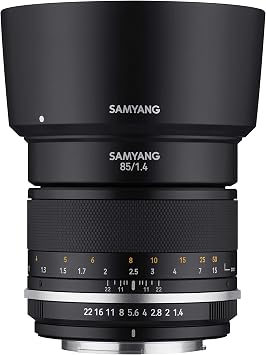 Samyang MK85 85mm F1.4 MK2 Weather-Sealed Telephoto Lens, Sony E