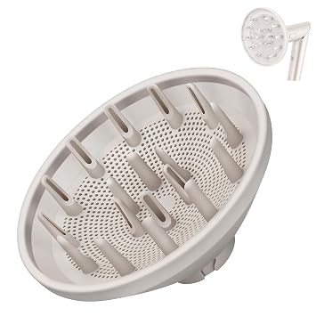 Diffuser Attachment for Shark FlexStyle Hair Dryer, Diffuser Compatible with Shark Blow Dryers, Styling Tool for Wavy, Curly and Coily Hair, Enhance Natural Curls