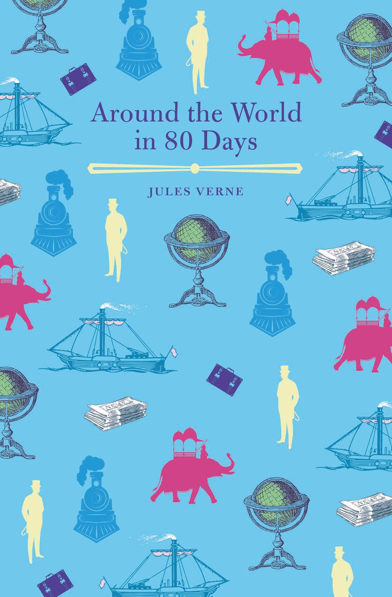 Around the World in Eighty Days by Jules Verne PAPERBACK 9781788880787