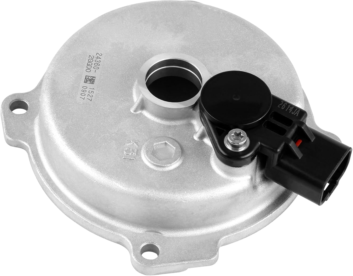 24360-2GGD0 Engine Variable Valve Timing VVT Solenoid with Sensor Compatible with 2015-2020 Hyundai Santa Fe/Sonata/Tucson, 2017-2021 Kia Sorento/Sportage/Optima & Genesis G70 2.0L 2.4L
