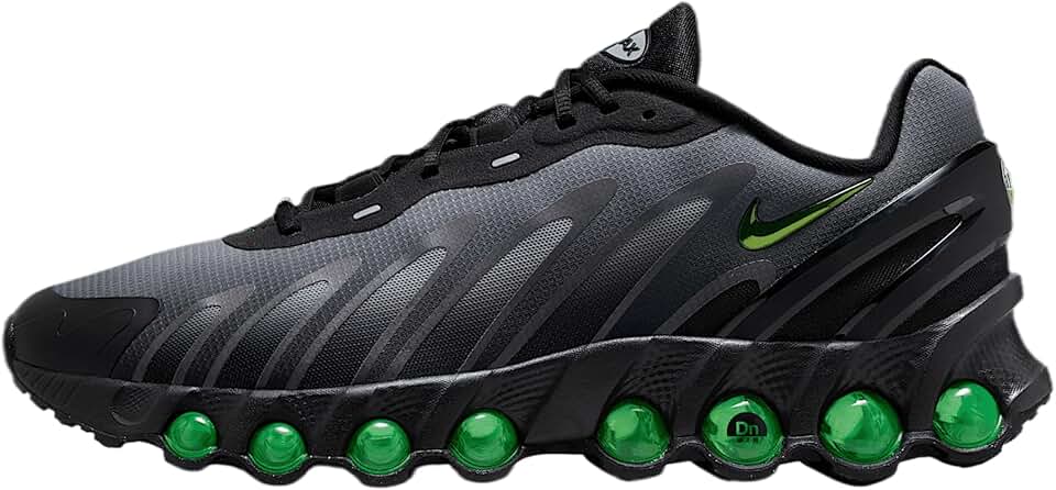 Tênis masculino Air Max Dn8 (FQ7860-003, preto/cinza claro/preto/volt)