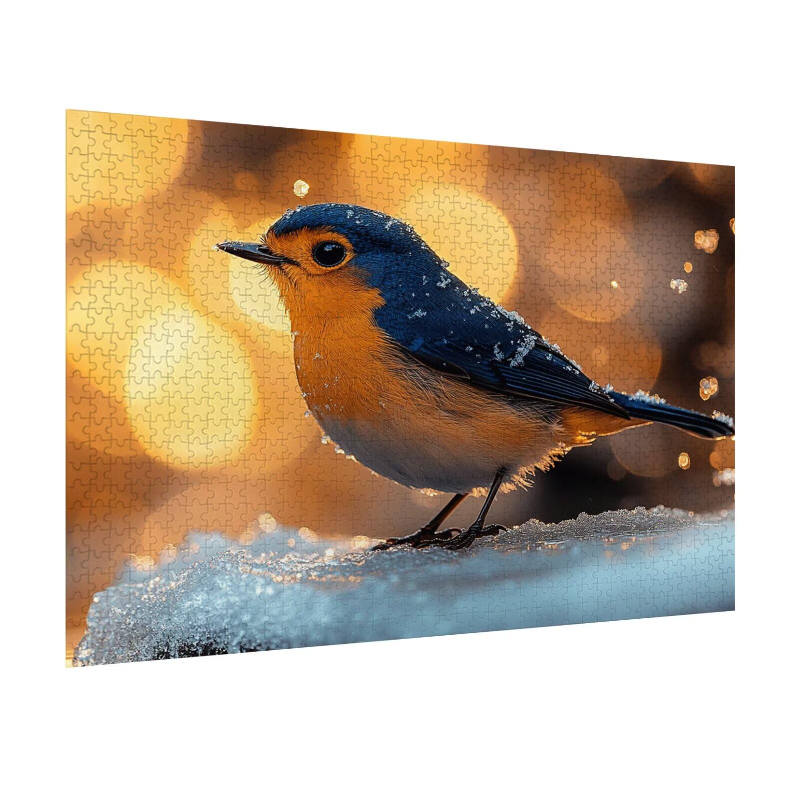 Puzzle dla dorosłych 2000 elementów trudne wyzwanie, ptak, n-597 | Brainteasing Adult Jigsaws Winter Brainteasing Games Zwiększają kreatywność, prezenty 3D, relaks i rozrywka
