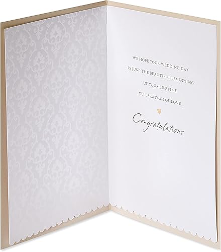 Miniatura 2 de American Greetings Tarjeta de boda (hermoso comienzo)