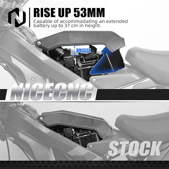 NICECNC Battery Lock Increase Code Battery Cover Extension