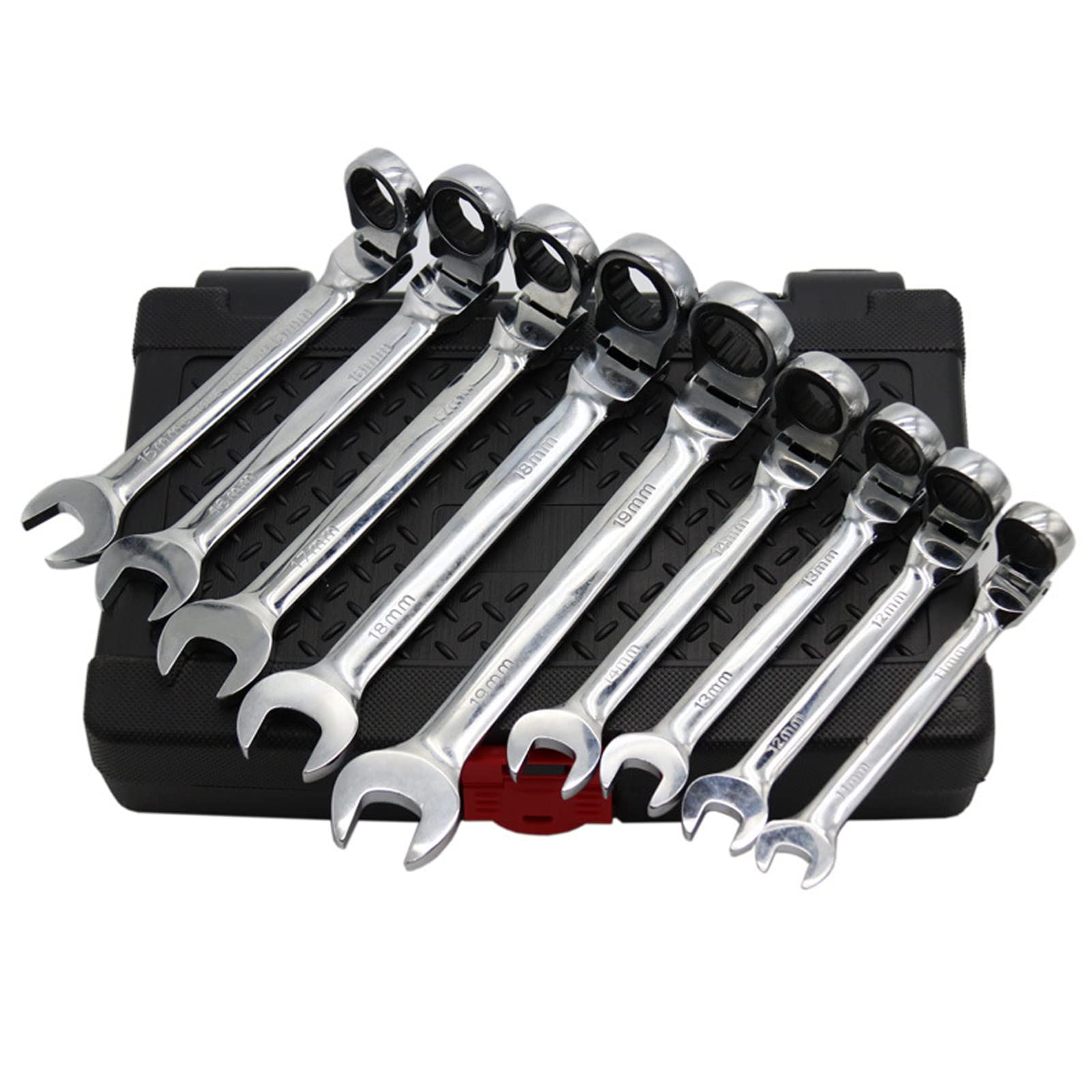 Amazon | Ratcheting Wrench Set,ラチェットレンチセット 12個 Amazon | Ratcheting Wrench Set,ラチェットレンチセット 12個