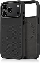 Magnetic Case for iPhone, Fully Compatible with MagSafe Black | Protective Magnetic Phone Cover for iPhone 16 with Screen Protector, Anti-Fingerprint Phone Cover, Drop Protection