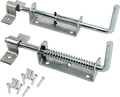 HDYEGY Pasador de pestillo con resorte de 2 estacionamientos