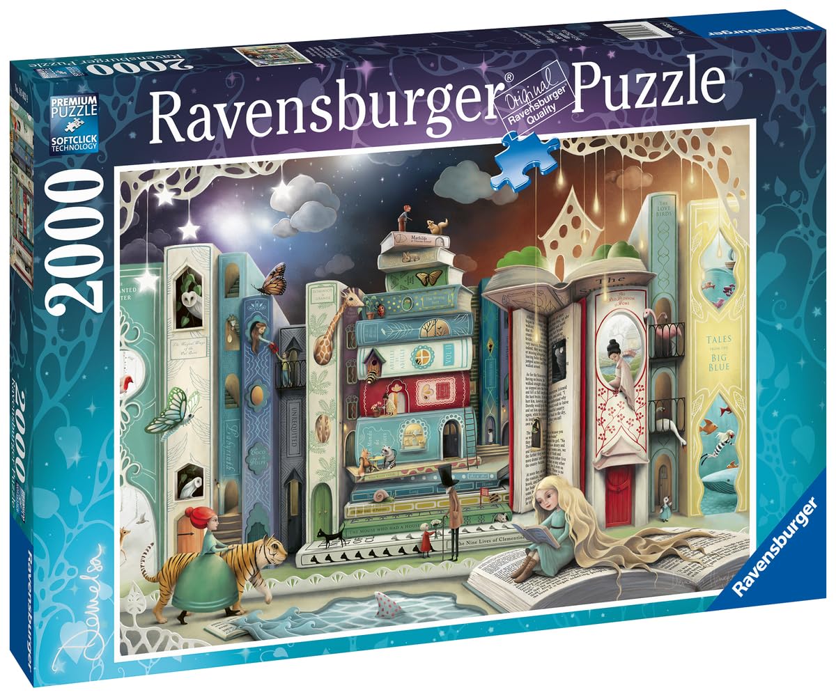 Ravensburger - Puzzle 2000 pièces - Puzzle Adultes - Dès 14 Ans - L'avenue des Romans - Demelsa Haughton - Art - Puzzle de qualité Premium fabriqué en Europe - 16463