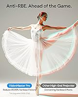 Vista 2 de Proyector Láser VisionMaster Pro 4K — Juegos de 240Hz/4ms, Teatro IMAX Enhanced de 300" con EBL, 3D y Dolby Vision, Multitarea 2× Más Rápida, AI