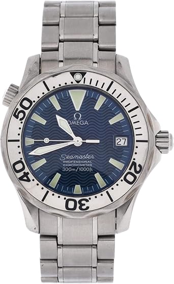 Pre-Loved Seamaster Professional Diver 300M Chronometer Automatic Watch 36, Silver