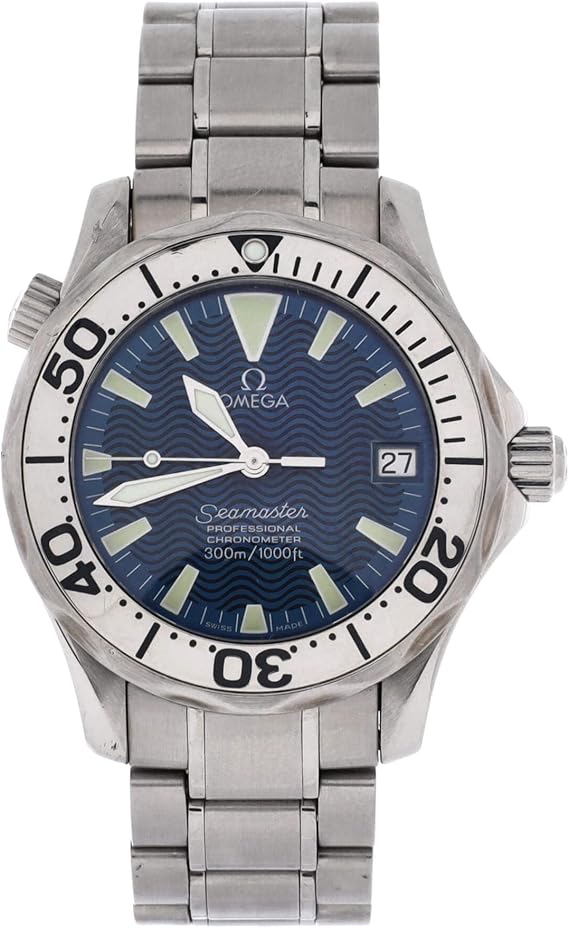 Pre-Loved Seamaster Professional Diver 300M Chronometer Automatic Watch 36, Silver