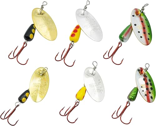 Miniatura 14 de Panther Martin Fishing Lures 6-Pack All Time Greatest Fish Catcher World Famous Spinning Lures in Value Kit Spinners for Trout, Salmon, Panfish