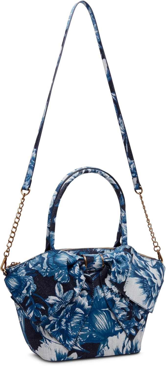 Betsey Johnson Denim Bow-Nanza Tote