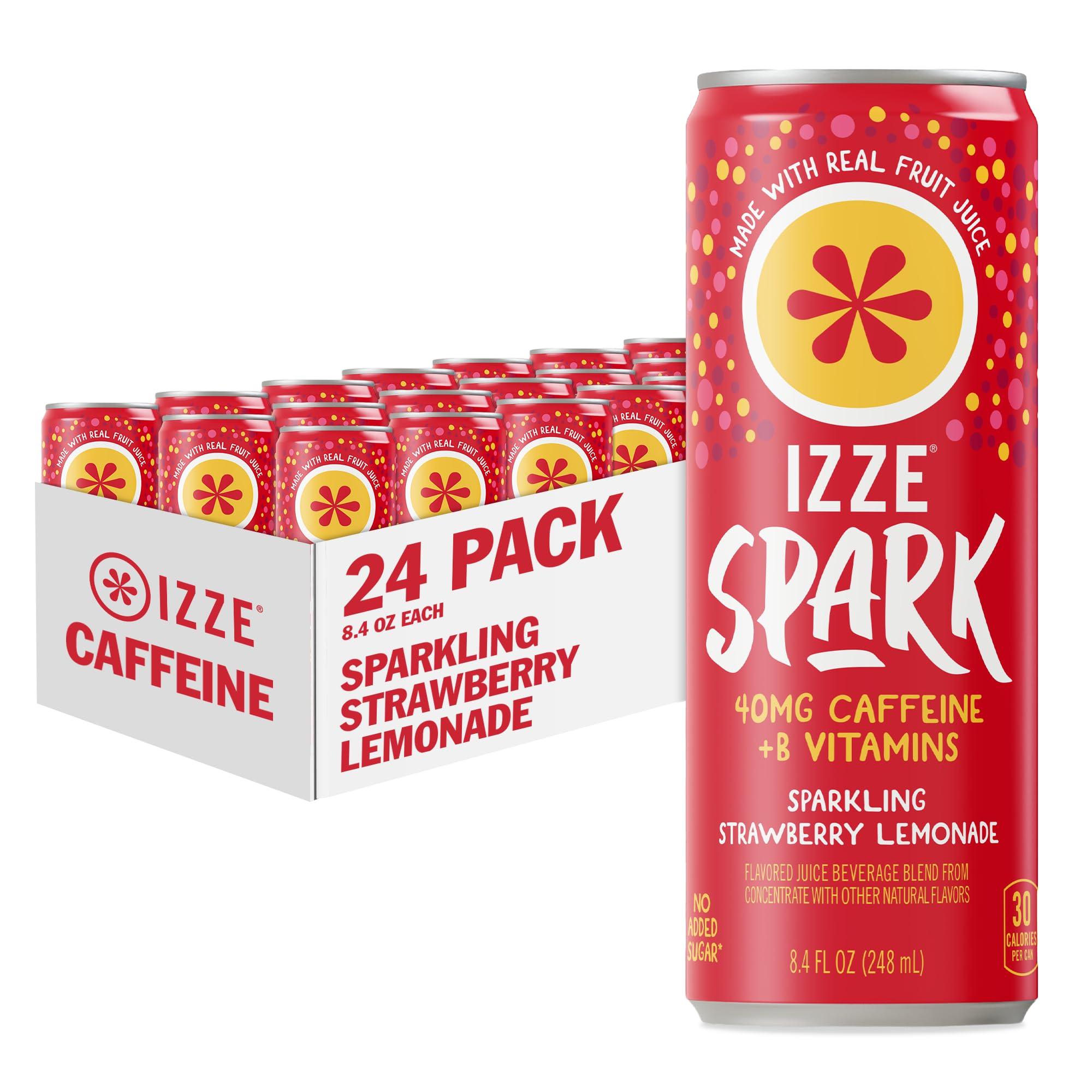 Izze Spark Strawberry Lemonade
