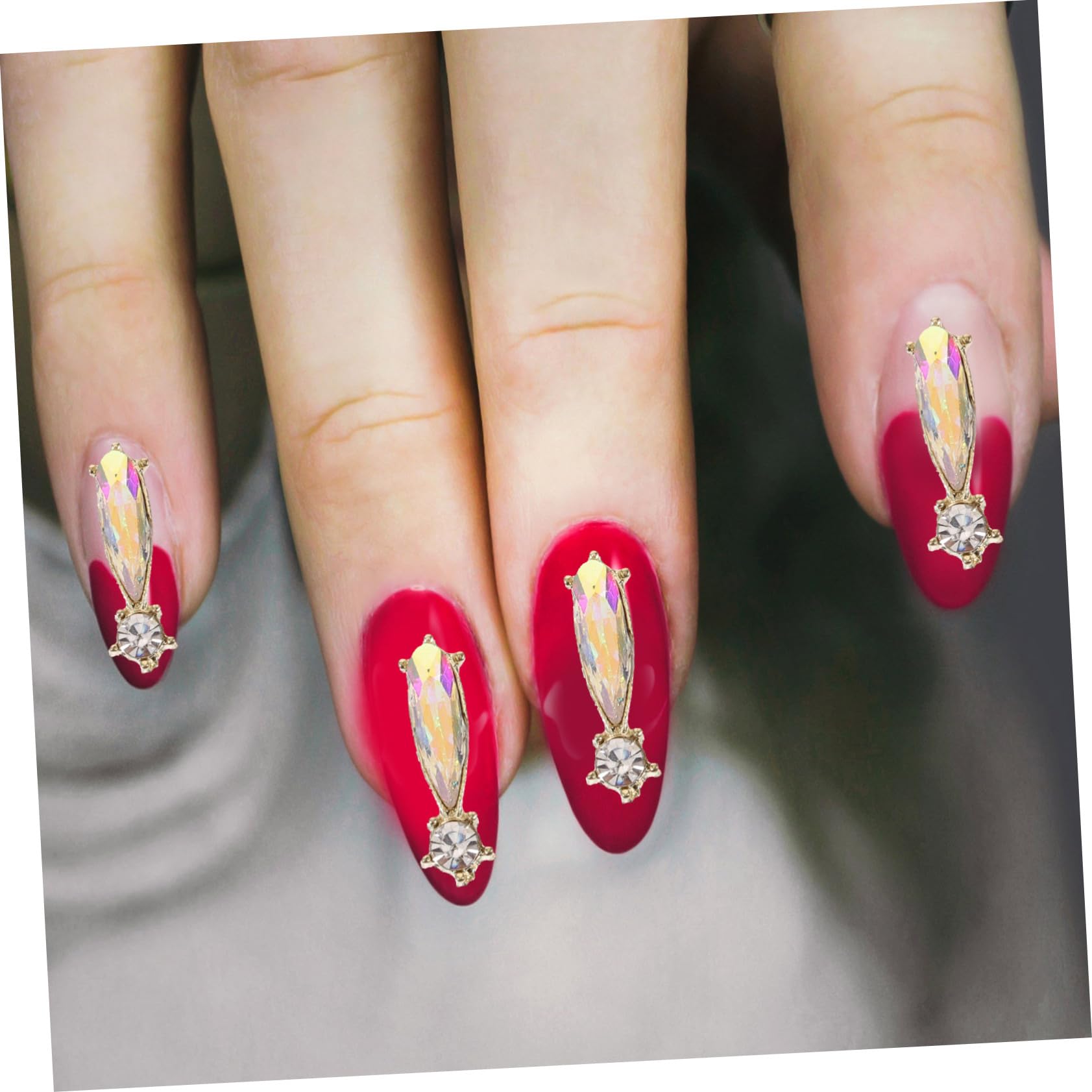 VALICLUD 3 Set Unghie Decorazioni per Nail Art per Manicure e Te per Speciali e Regali Unici