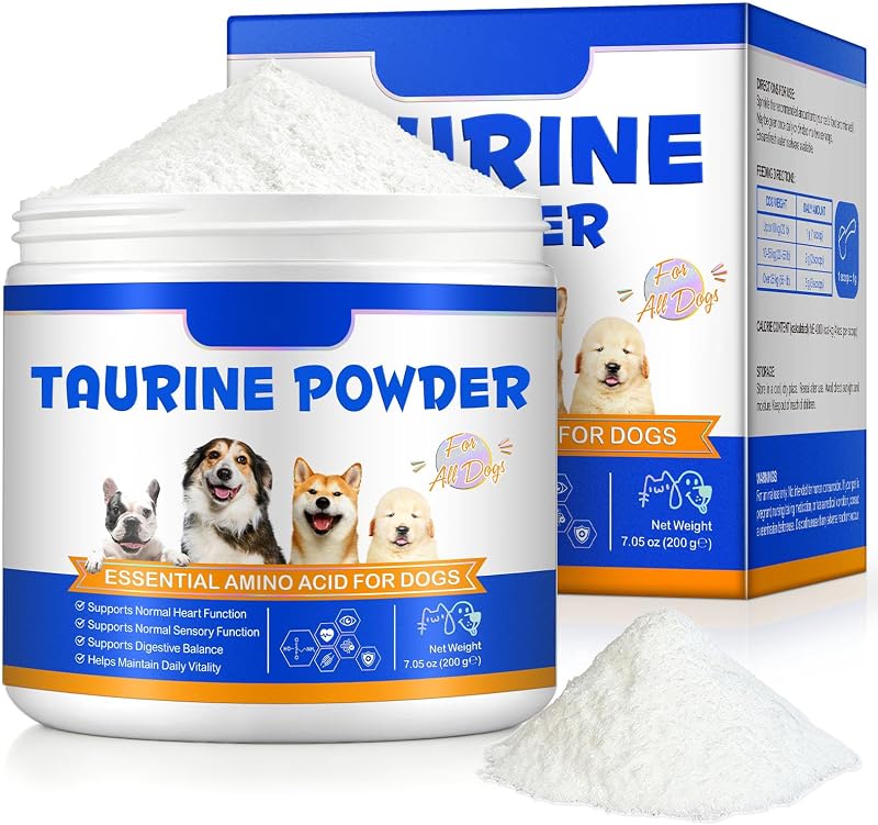 Taurina em Pó para Cães e Gatos NBTREKTIE, 200 g