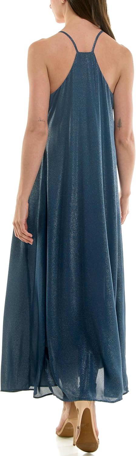 Nicole Miller Womens Maxi Slip Dress