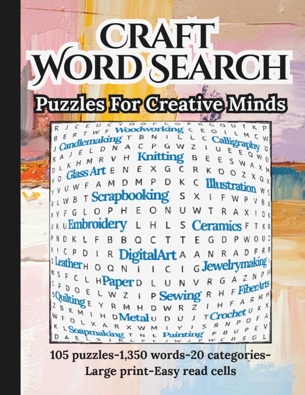 Craft Word Search: Puzzles For Creative Minds