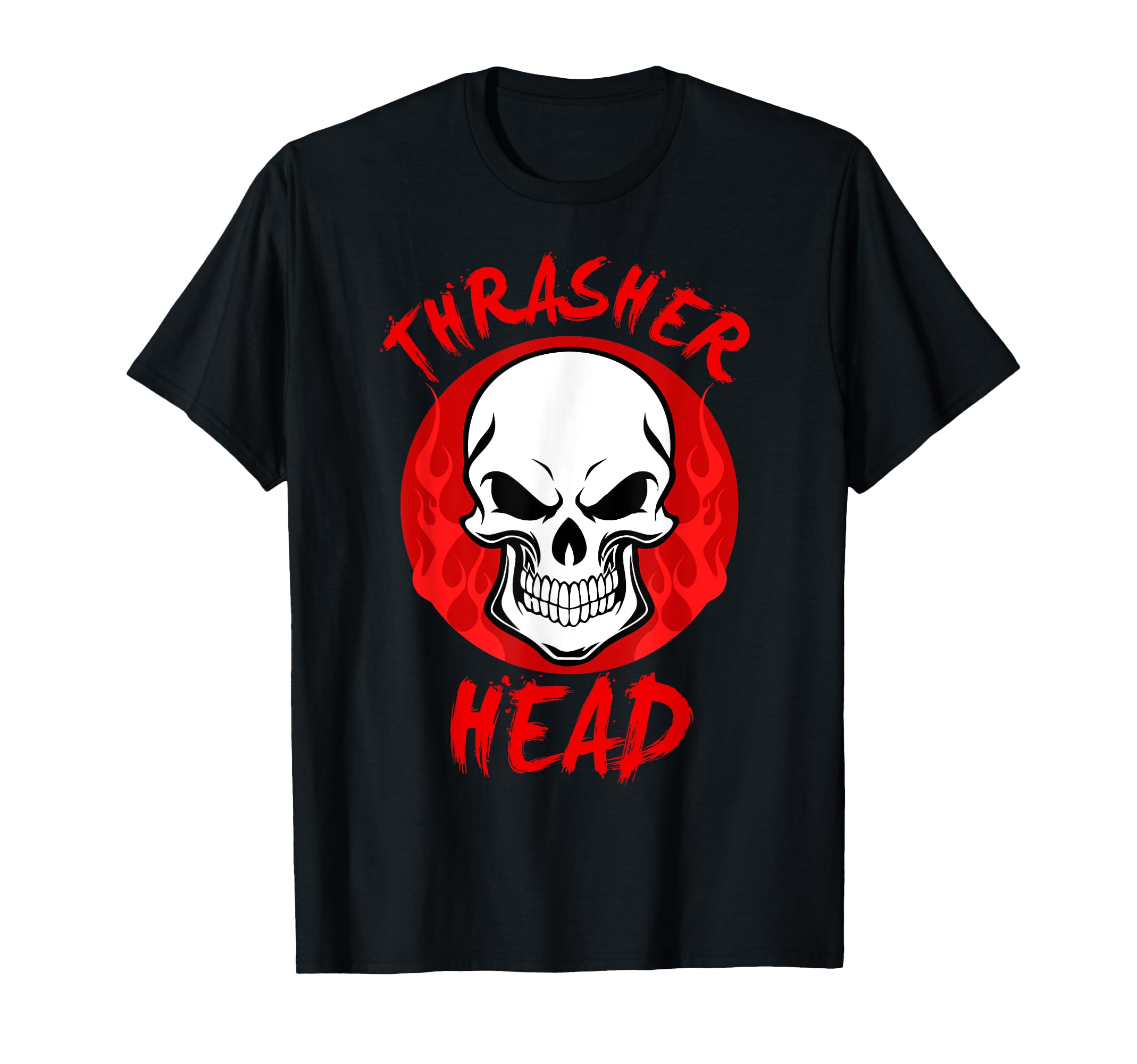 Skull Thrasher Head T Shirt T-Shirt