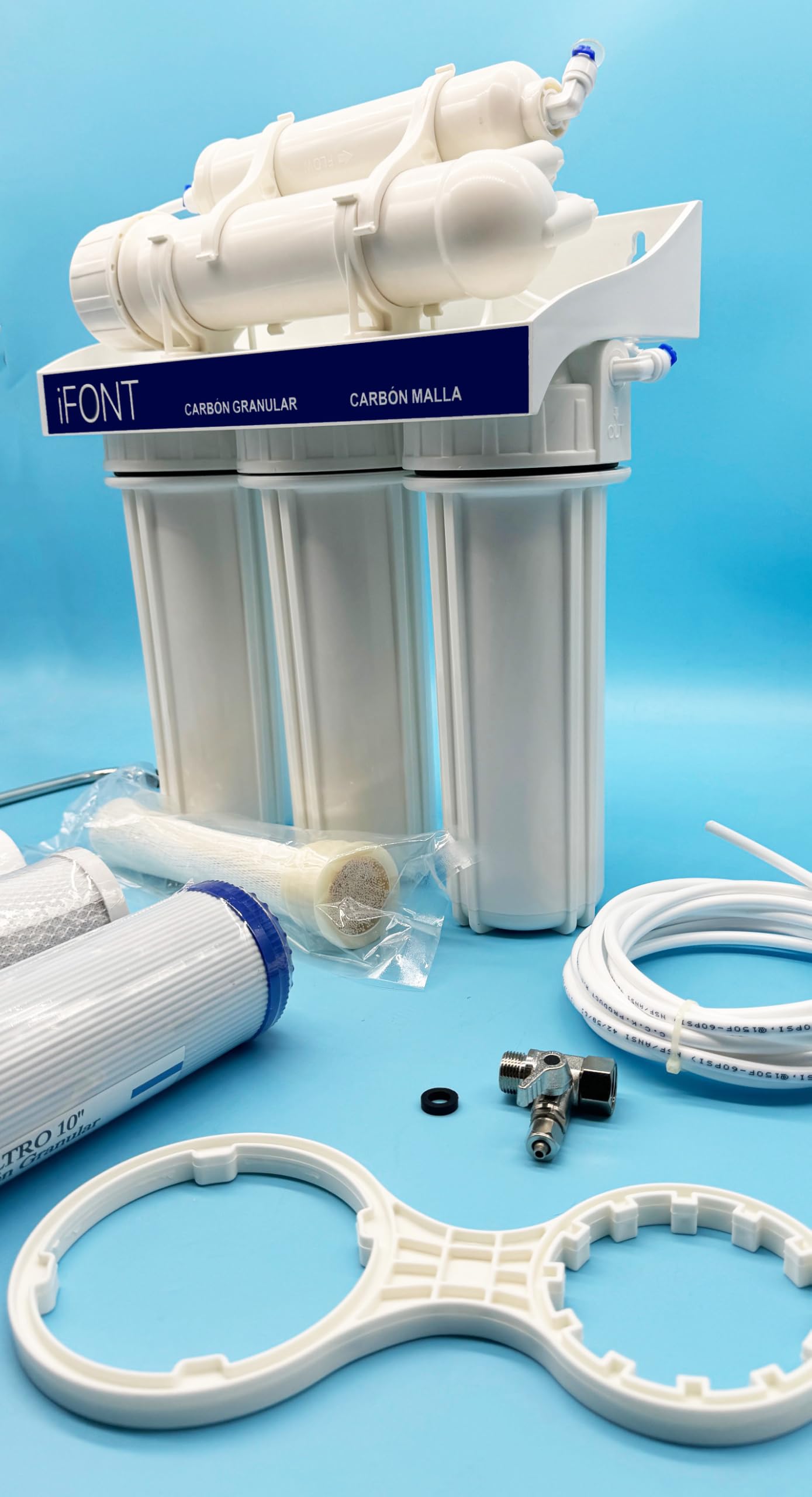 Sistema de Ultrafiltracion de Agua Potable | Filtrado en 5 Etapas | No produce Rechazo de Agua | FIltracion de Agua Domestico mediante Membrana de Ultrafiltracion