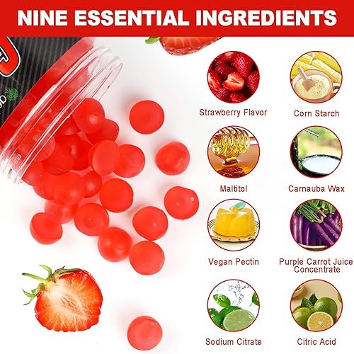 Miniatura 5 de Gomitas de monohidrato de creatina para hombres y mujeres, crecimiento muscular, sin azúcar, mejora la fuerza y el rendimiento, suplementos a granel