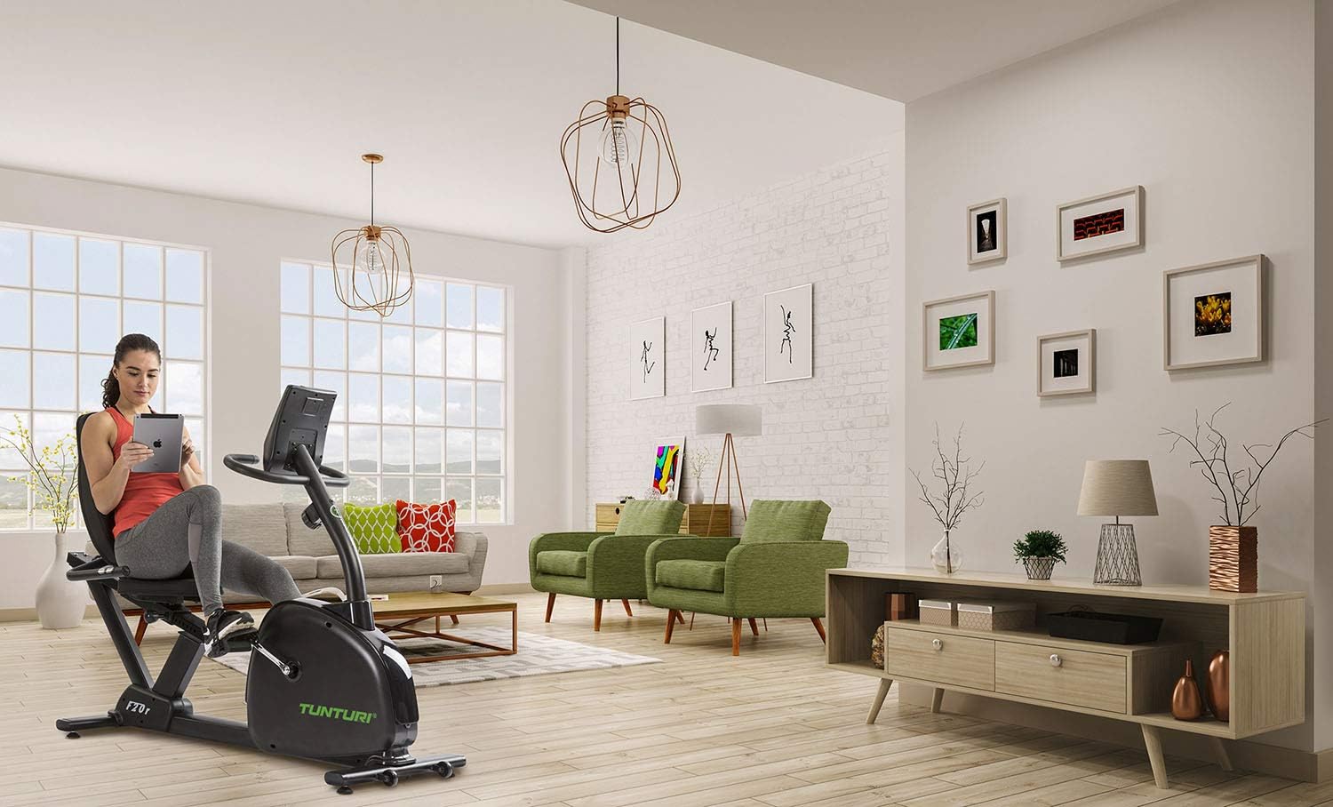 Recumbent Exercise Bike 