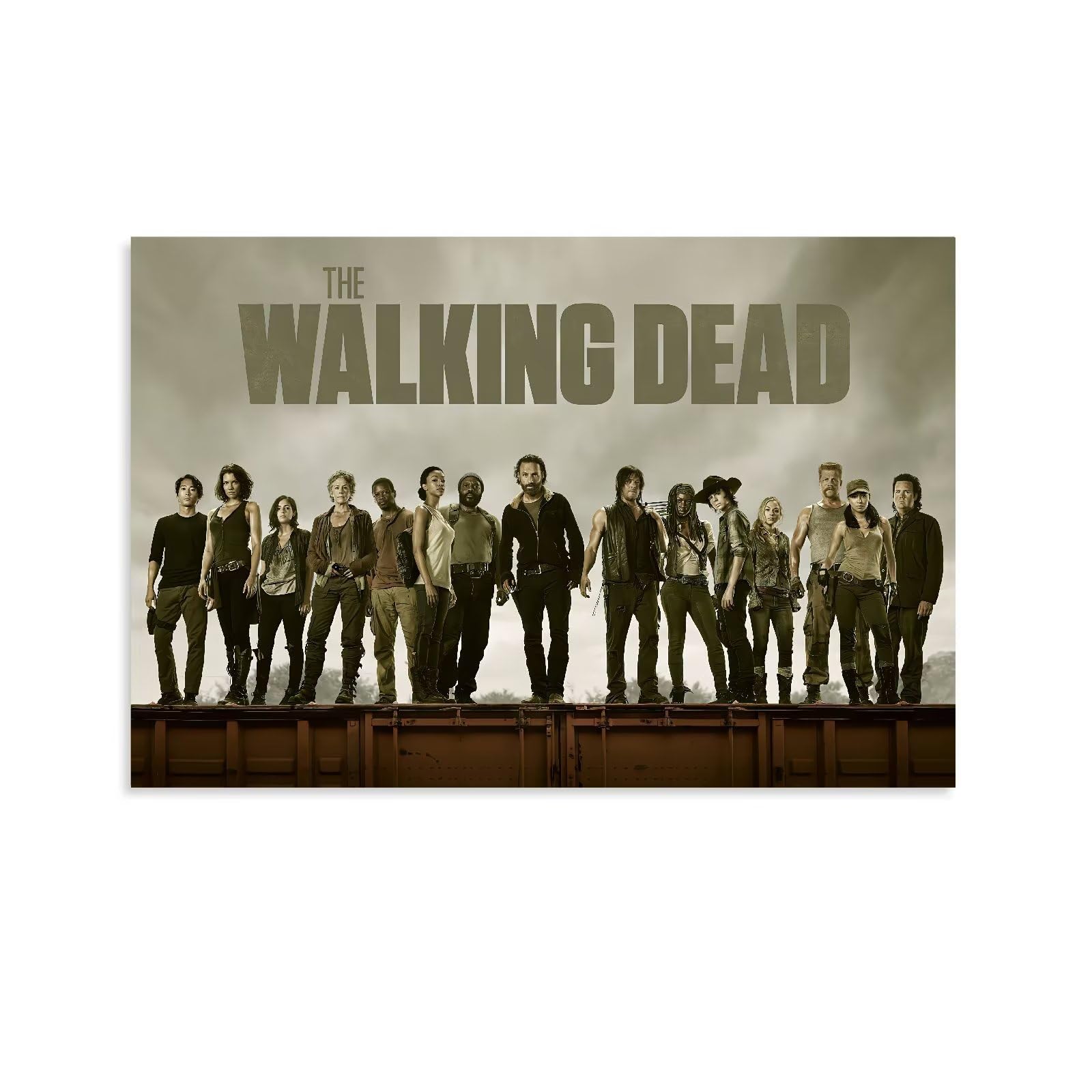 Canvas ウォーキングデッド Amazon.com: The Poster TV Walking Dead POSTER 12x18inches